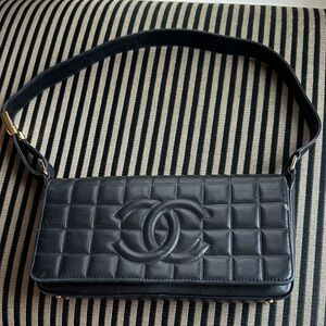 Chanel Black Quilted Shoulder Bag